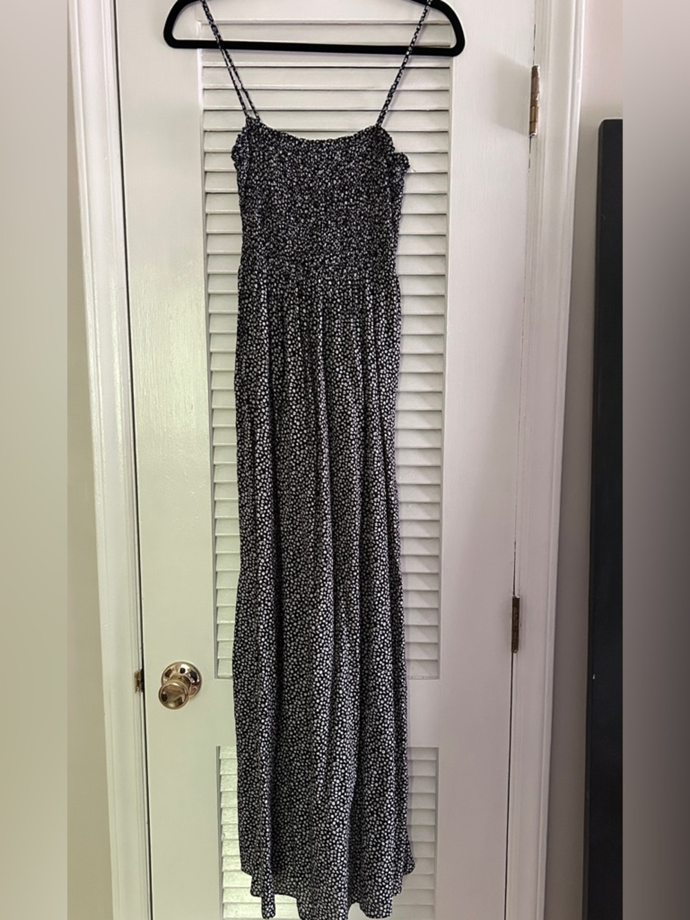 & Other Stories Smocked Maxi Dress